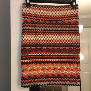 Stretch pencil skirt